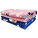 iNNEXT 2 Pack Warm Puppy Blanket for Pet Cushion, Car, Coach, Sofa, Furniture Protector, Small Dog Cat Bed Warm Sleep Mat, Pet Dog Cat Puppy Kitten Soft Blanket Doggy Warm Bed Mat Paw Print