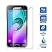 TANTEK [2-Pack Screen Protector for Samsung Galaxy J3 (2016) / Galaxy Amp Prime,Tempered Glass Film,Ultra Clear,Anti Scratch,Bubble Free,Case Friendly