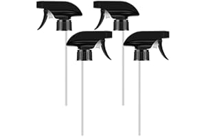 4Pcs Replacement Spray Bottle Nozzle - Heavy Duty Misting Spray Bottle Heavy Duty Pump Sprayer Head Replacement - Spray Nozzl