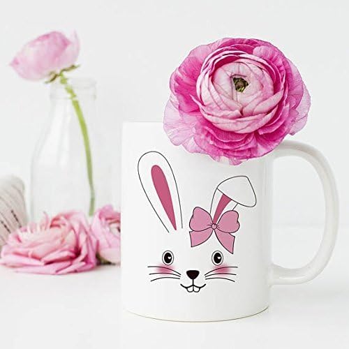 Happy Easter Mug, Easter Mug Gift, Easter Bunny, Easter Gift, Bunny Mug, Easter Bunny Gift, Easter Bunny Mug, Rabbit Mug, Rabbit Lover Gift, Bunny Lady Gift, Gift for Family, Friends