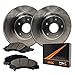 Max Advanced Brakes ValueMAX Rear Brake Kit | Fits 2004-2011 Ford F150 | Brake & Rotor Kit for Daily Driving | OE Brake Rotors & Ceramic Brake Pads