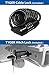 Tyger Auto TG-RK4B102B Deluxe 4-Bike Carrier Rack Fits Both 1-1/4” and 2” Hitch Receiver | with Hitch Pin Lock & Cable Lock | Soft Cushion Protectorthumb 1