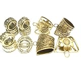 Wholesale Scarvves Accessories DIY Alloy Gold Bails Pendant Scarf Jewelry Sold 12pcs