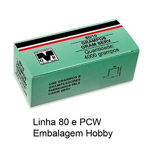 Grampo Rocama 80/10 para Grampeador Tapeceiro