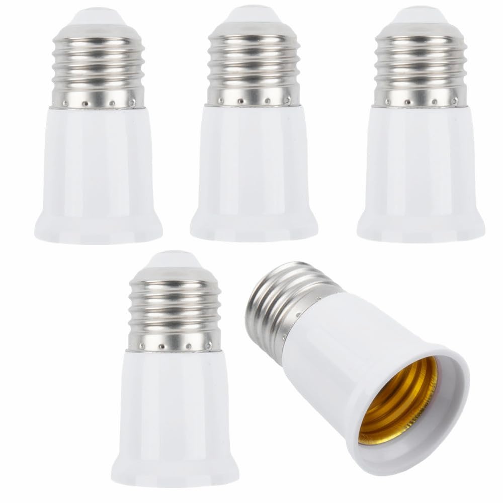 Photo 1 of E26 to E26 Socket Extender, 3CM/1.2IN Socket Extension, Lamp Bulb Socket Extension, Lamp Holder Adapter165? Heat-Resistant No Fire Hazard, Standard Light Bulb Base Extensio (5)