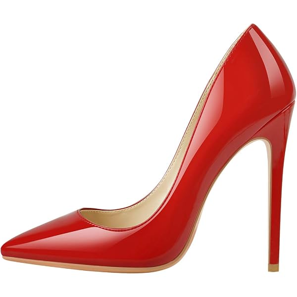 SAMMITOP Women's 6 Inch Stiletto Peep Toe Pumps - Platform High Heels Dress Shoes - View #8
