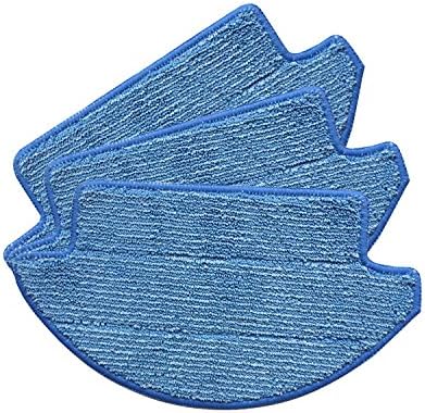 GIBTOOL 3 Pcs Microfiber Cleaning Mop Pads for Dibea Robotic Vacuum D900 Rover T701 ZN808 Replacement Mopping Cloth Washbale & Reusable