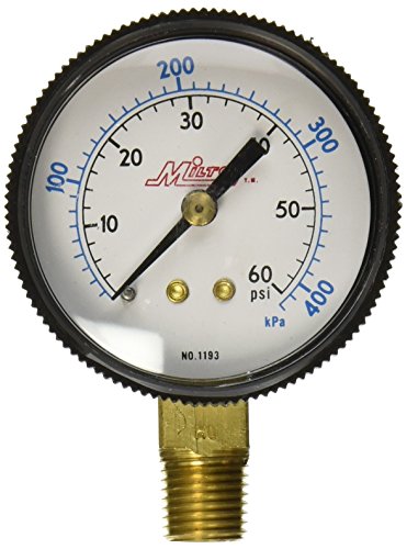 Milton 1193 1/4" NPT Pressure Gauge