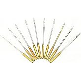 10Pcs Sewing Machine Needles, Big Eye Sewing Machine Home Sewing Machine Needles Sewing Macine, Sewing Notions and Supplies (Size 16)