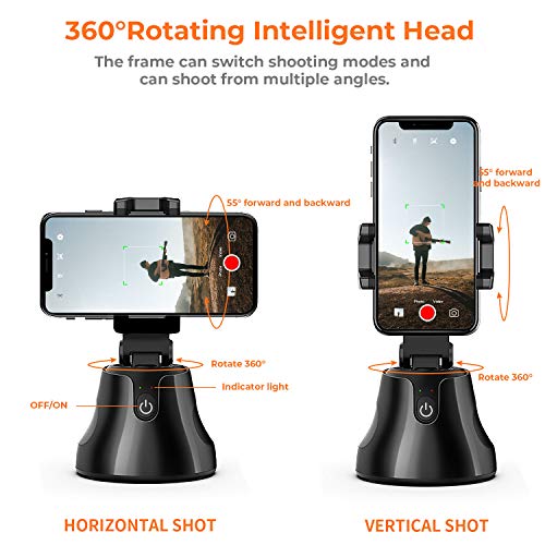 Face Tracking Tripod Auto Tracking Phone Holder Selfie Stick