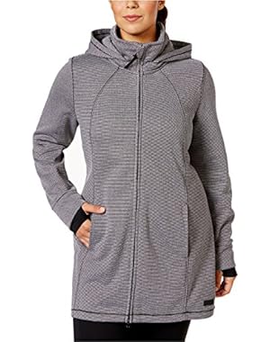 Plus Size Hooded Active Jacket XXL Grey