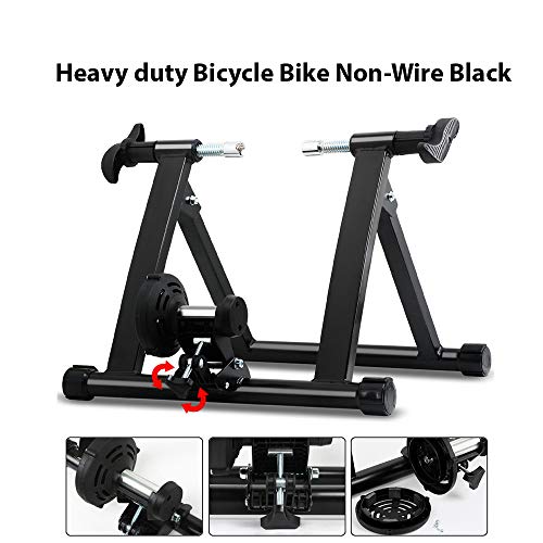Foldable Indoor Bicycle Trainer Stand Heavy Duty, Kuwait Ubuy