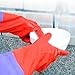 Garden Dish Washing Cleaning Rubber futuristic Cosy Protection Safety Laundry waterproof Gloves