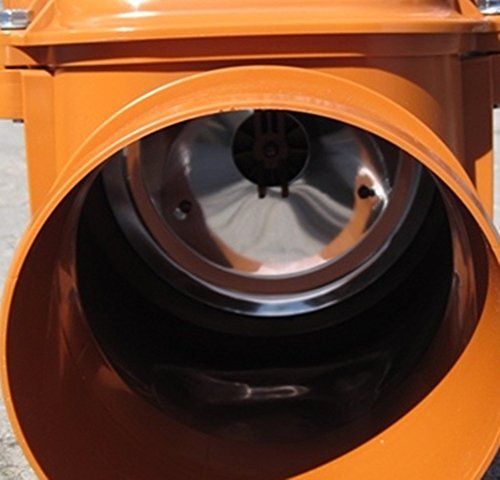 Rückstauverschluss Ø DN 110 mit verriegelbarer Rückstauklappe (Aquer) – Bild 4