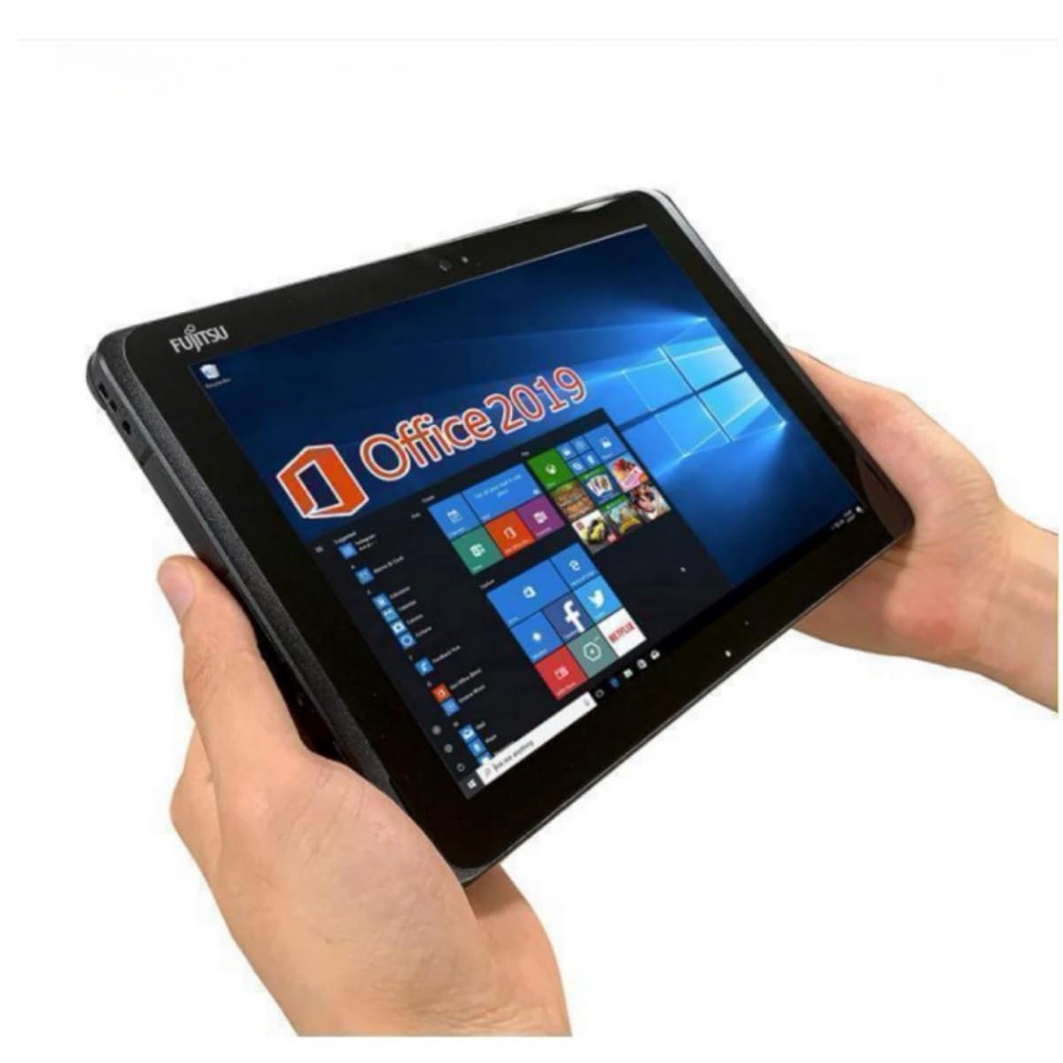 Fujitsu ARROWS Tab Q508 Laptop, Literary Model, Tablet, PC, 10.1 Type, WUXGA (1920 x 1200 Dots), Windows 11 & Office 2019, CPU Atom(TM), 4 GB, Type-C, USB, Wi-Fi & Bluetooth, Built-in Camera