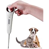 Aurrynns Pet Digital Anus Thermometer for Dogs, Cats, Pigs, Sheep ()