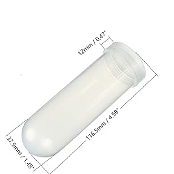 30Pcs Centrifuge Lab Tubes, Bettomshin 100ml Screw