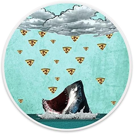 Stunning Expanding Pop Phone Stand And Grip Socket Holder for Cellphones, Smartphones and Tablets - Pizza Rain For Shark White