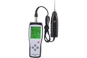 WALFRONT AS63B Vibration Meter 0.1~199.9m/s Acceleration Velocity Displacement Measurement LCD Digital Handheld Vibration Sensor Tester Vibrometer Vibration Analysis Equipment