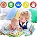 JUOIFIP My First Baby Soft Book Nontoxic Fabric Baby Cloth Books Early Education Toys Activity Crinkle Cloth Book for Toddler, Infants and Kids for Baby Shower Sleep(3 Pack Large Size)