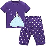 Hugbug Girls Princess Pajamas Set 2-7T