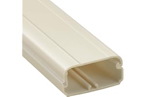 YCLYC TV Cord Hider - 39in(3xL13in) Cord Covers for Wall Mounted TV Cable Hider Wall Kit | Wire Hiders for TV on Wall, Wire Covers for Cords, Cable Concealer Hide Cords, 1.5" W*0.75" H, Beige