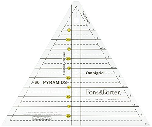 Fons and porter pyramid ruler
