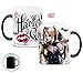 Morphing Mugs Batman Arkham Knight (Harley Quinn) Ceramic Mug, Black