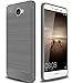 Huawei Ascend XT 2 Case, Huawei Elate 4G LTE Case, Dretal Carbon Fiber Shock Resistant Brusd Texture Soft TPU Phone case Anti-fingerprint Flexible Protective Cover For Huawei Ascend XT2 H1711 (Gray)