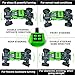 RC Control Toy Remote Control Car 4WD Off Road Monster Truck Crawler with Dual Motors 4 Steering Mode Big Remote Control Truck Toy for Boys Age 6 12 Years Old - Green