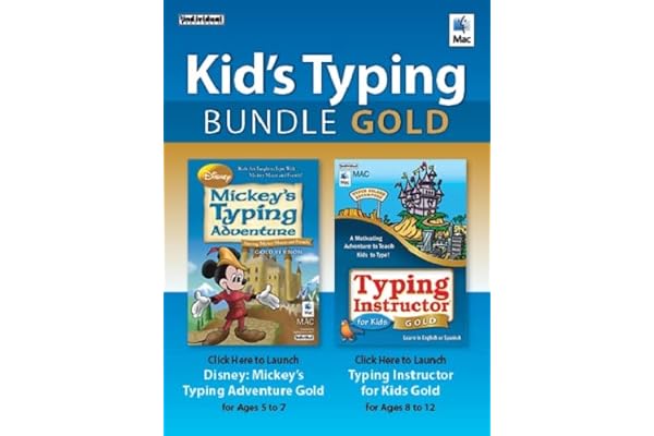Kid's Typing Bundle Gold - Mac [Mac Online Code]