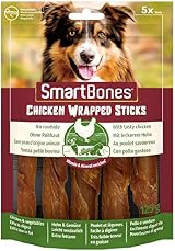 SmartBones 5 Chicken Wrapped Sticks Rawhide Free Dog Chew view 2