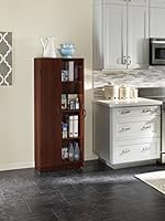 Amazon Com Closetmaid 1308 Pantry Cabinet Dark Cherry Kitchen