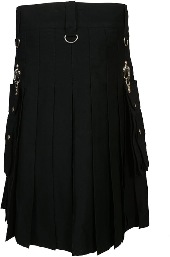 silver highlander kilt