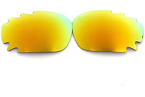 GALAXYLENSE Galaxy Replacement Lenses For Oakley Racing Jacket Polarized Gold,FREE S&H