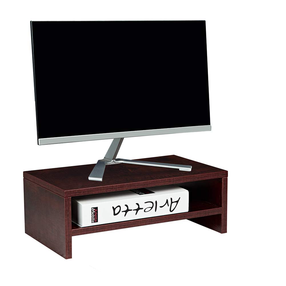 Best Dark Walnut Tv Stand With Storage Shelf