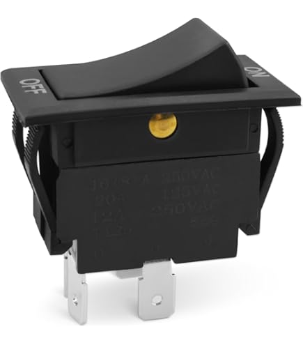 【希少】 current inc CSP250 Amazon.com: Cres Cor 0808-116-K 20 Amp 125-250 Volt Switch