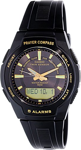 Casio men s core cpw500h-1av black plastic quartz watch…
