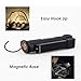 GoodFair AMOCHY Work Light, OUMAX WL02 Rechargeable Magnetic Slim Bar Folding LED Work Light with Head Swivel 360º,Flashlight, Magnetic Base and Hook Up - Black