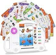 Sattvam Kids Toddler Educational Toys, Learning Pad with 60pcs Cards, Preschool Interactive Learning Toys Logi