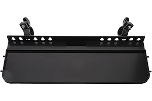 DIYEAH Foldable Metal Easel Tray with Hand Crank Tripod for Sketching Painting and Advertising - Black Plastic 13.18 X 4.72 X 0.98 Inches Multi-Functional and Space-Saving