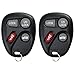 KeylessOption Keyless Entry Remote Car Key Fob Replacement for 16245100-29 (Pack of 2)