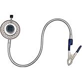 VASTOOLS Torque Angle Meter, 1/2" Drive Wrench Angle Gauge, 14" Flexible Clip Arm, CR-V Steel