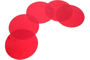 SUPVOX 5pcs Warm Light Correction Film Light Dimming for Lamps Stickers Home Decor