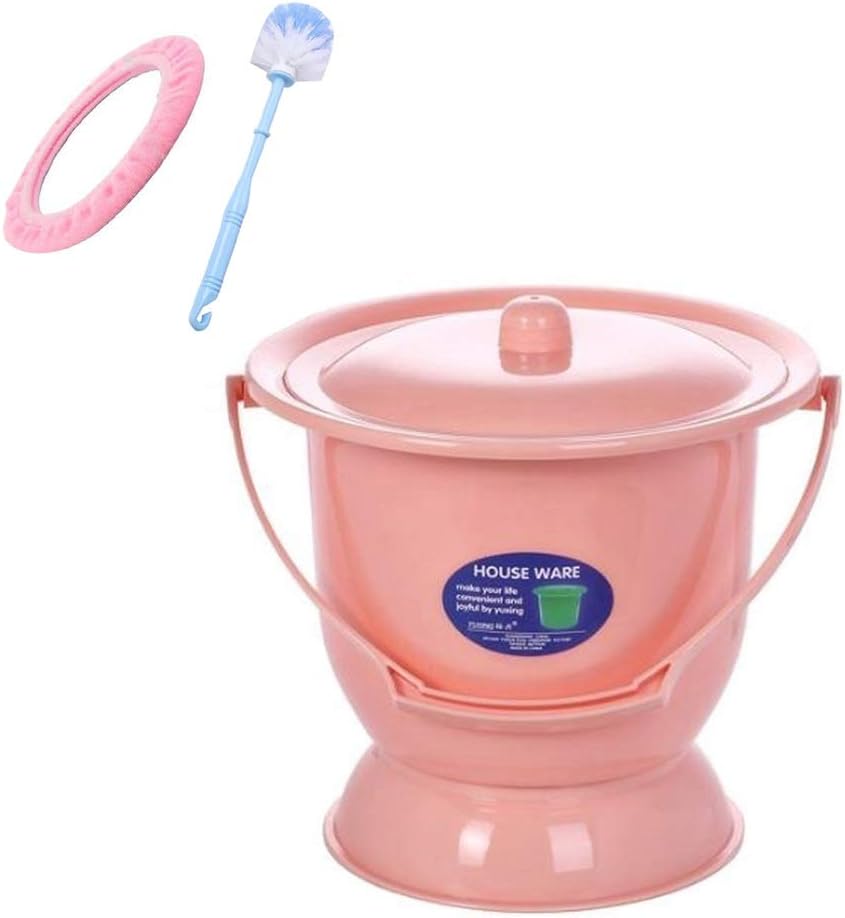 SOLUSTRE Tragbare Toilette - Nachttopf Für Erwachsene & Senioren