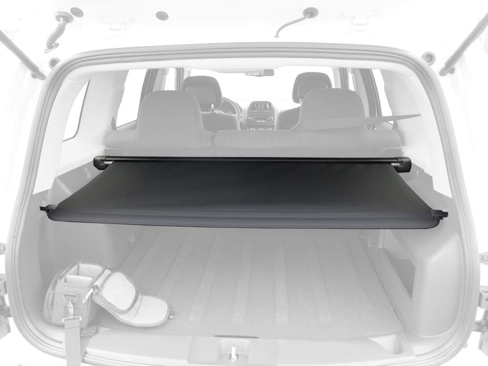 Amazon Com Tyger Auto Factory Style Black Retractable Trunk Cargo Cover Compatible With 14 17 Jeep Patriot Automotive