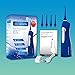 SmarToiletries Professional Cordless 3-Mode Rechargeable Waterproof Oral Irrigator/Water Flosser High Capacity Water Tank 4 Jet Tips … (Dogder Blue)