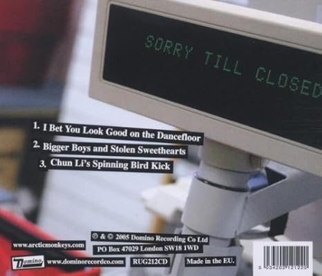 Arctic Monkeys I Bet You Look Good On The Dancefloor Amazon