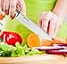 Utopia Kitchen Knife Set with Block Cooking Knife Set - 12 Pieces Stainless Steel Knives with an Acrylic Stand