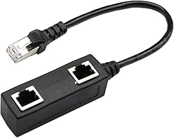 RJ45 Network Splitter Adapter Cable,zdyCGTime 1
